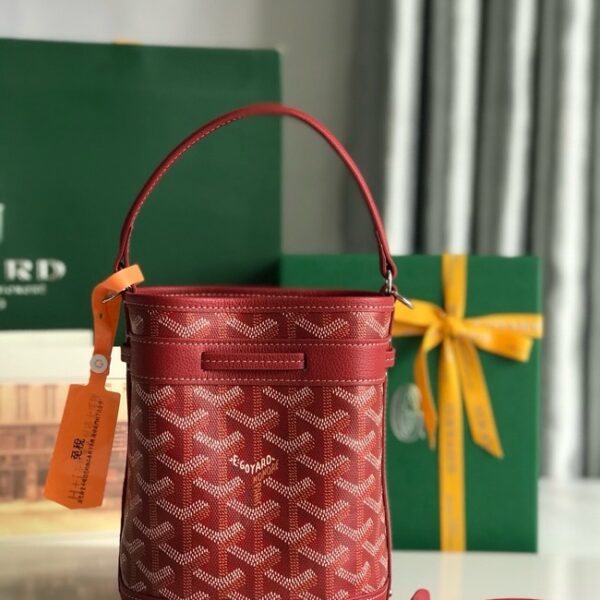 Goyard petit flot drawstring Bag MINI 20251 red
