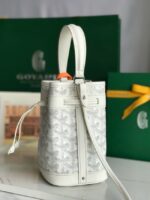 Goyard petit flot drawstring Bag MINI 20251 white - Image 7