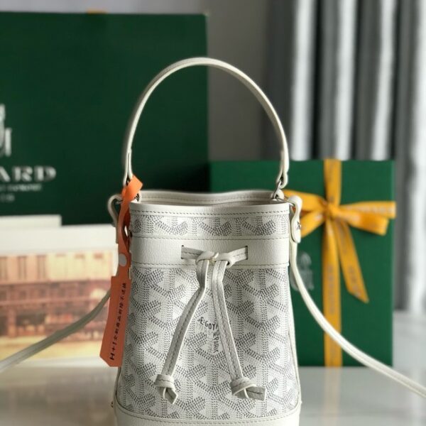 Goyard petit flot drawstring Bag MINI 20251 white