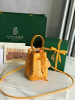 Goyard petit flot drawstring Bag MINI 20251 yellow - Image 2