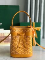 Goyard petit flot drawstring Bag MINI 20251 yellow