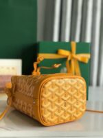 Goyard petit flot drawstring Bag MINI 20251 yellow - Image 5