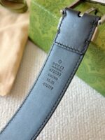 Gucci Belt with Interlocking G detail 673921-3 - Image 2