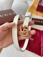 Gucci GG Marmont thin belt 20MM 409417-2 - Image 2