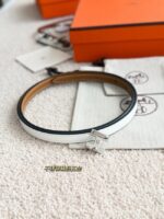 Hermes Swft & Epsom calfskin double-sided leather belt 66025 - Image 3