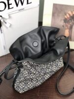 Loewe Flamenco Clutch Bag Original LE0556 Black Embroidery - Image 2