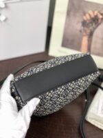 Loewe Flamenco Clutch Bag Original LE0556 Black Embroidery - Image 7