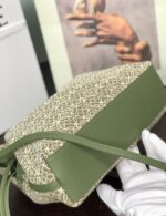 Loewe Flamenco Clutch Bag Original LE0556 green Embroidery - Image 2