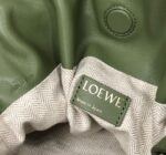 Loewe Flamenco Clutch Bag Original LE0556 green Embroidery - Image 5