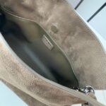 Loewe Flamenco Leather Shoulder Bag 262355 dark brown - Image 5