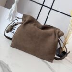 Loewe Flamenco Leather Shoulder Bag 262386 dark brown - Image 2