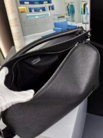 Loewe Large grainy cowhide leather Puzzle bag 231095 black - Image 3