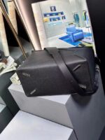 Loewe Large grainy cowhide leather Puzzle bag 231095 black - Image 4