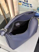 Loewe Large grainy cowhide leather Puzzle bag 242488 dark blue - Image 4