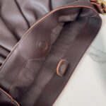 Loewe Leather Shoulder Bag 012537 dark brown - Image 3