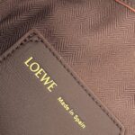 Loewe Leather Shoulder Bag 012537 dark brown - Image 5