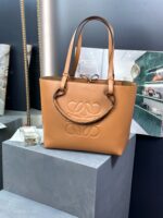 Loewe Leather tote 652388 brown - Image 3