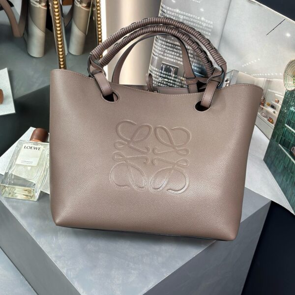 Loewe Leather tote 652388 gray