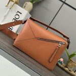 Loewe Medium Puzzle Bag Original Leather 62329 brown - Image 5