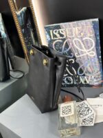 Loewe Mini Napa Lamb Leather Flamenco Purse 25SS black - Image 3