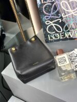 Loewe Mini Napa Lamb Leather Flamenco Purse 25SS black - Image 5