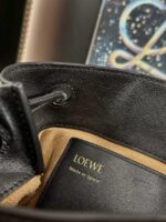 Loewe Mini Napa Lamb Leather Flamenco Purse 25SS black - Image 6