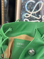 Loewe Mini Napa Lamb Leather Flamenco Purse 25SS green - Image 2