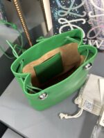Loewe Mini Napa Lamb Leather Flamenco Purse 25SS green - Image 5
