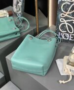 Loewe Mini Napa Lamb Leather Flamenco Purse 25SS light blue - Image 5