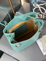 Loewe Mini Napa Lamb Leather Flamenco Purse 25SS light blue - Image 2