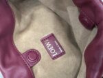 Loewe Mini Napa Lamb Leather Flamenco Purse A914C Burgundy - Image 5