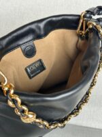 Loewe Mini Napa Lamb Leather Flamenco Purse A914C black - Image 3