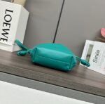 Loewe Mini Napa Lamb Leather Flamenco Purse A914C blue - Image 3