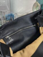 Loewe Napa Lamb Leather Flamenco Purse 6625 black - Image 3