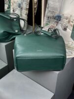 Loewe Napa Lamb Leather Flamenco Purse 6625 dark green - Image 3