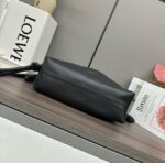 Loewe Napa Lamb Leather Flamenco Purse 80696 Black - Image 7