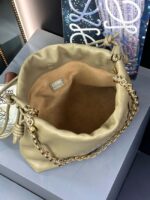 Loewe Napa Lamb Leather Flamenco Purse 80696 Khaki - Image 2