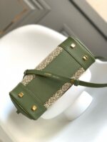 Loewe Original Leather tote 652388 Dark Green - Image 7