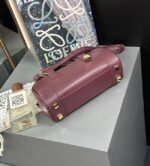 Loewe Original Leather tote 652389 Burgundy - Image 4