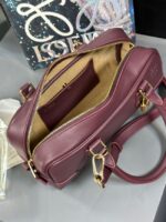 Loewe Original Leather tote 652389 Burgundy - Image 5