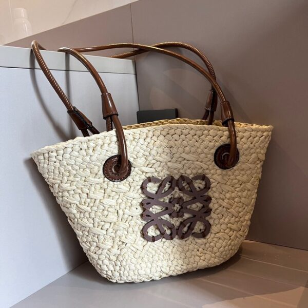 Loewe small RAFFIA Shoulder Bag 698006-1