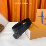 Louis Vuitton Initiales Taurillon 40mm Reversible Belt M0538U - Image 2