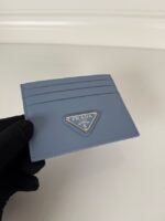 Prada Card Holder 1MC025 blue&Silver - Image 4