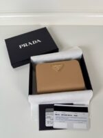 Prada Card Holder Wallet 1ML018 Apricot