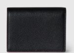 Bi-color GG Marmont small wallet Variation black and red leather - Image 3
