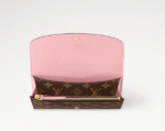 M60697 CUSTOMIZABLE Emilie Wallet Fuchsia / Pink - Image 4