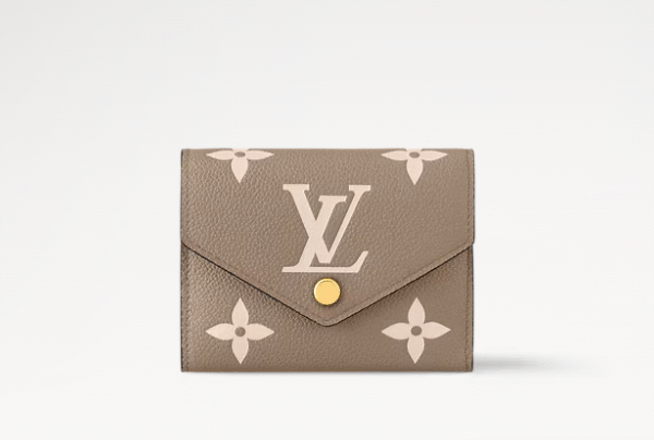 M81861 Victorine Wallet Monogram Empreinte embossed supple grained cowhide leather