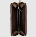 Ophidia zip around wallet Beige and dark brown soft GG Supreme - Image 2