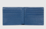 Blue interior GG bi-fold wallet Beige and dark brown GG Supreme - Image 3