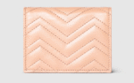 GG Marmont small wallet Variation pale pink leather - Image 3